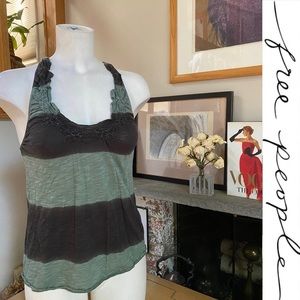 Free People Striped Tank